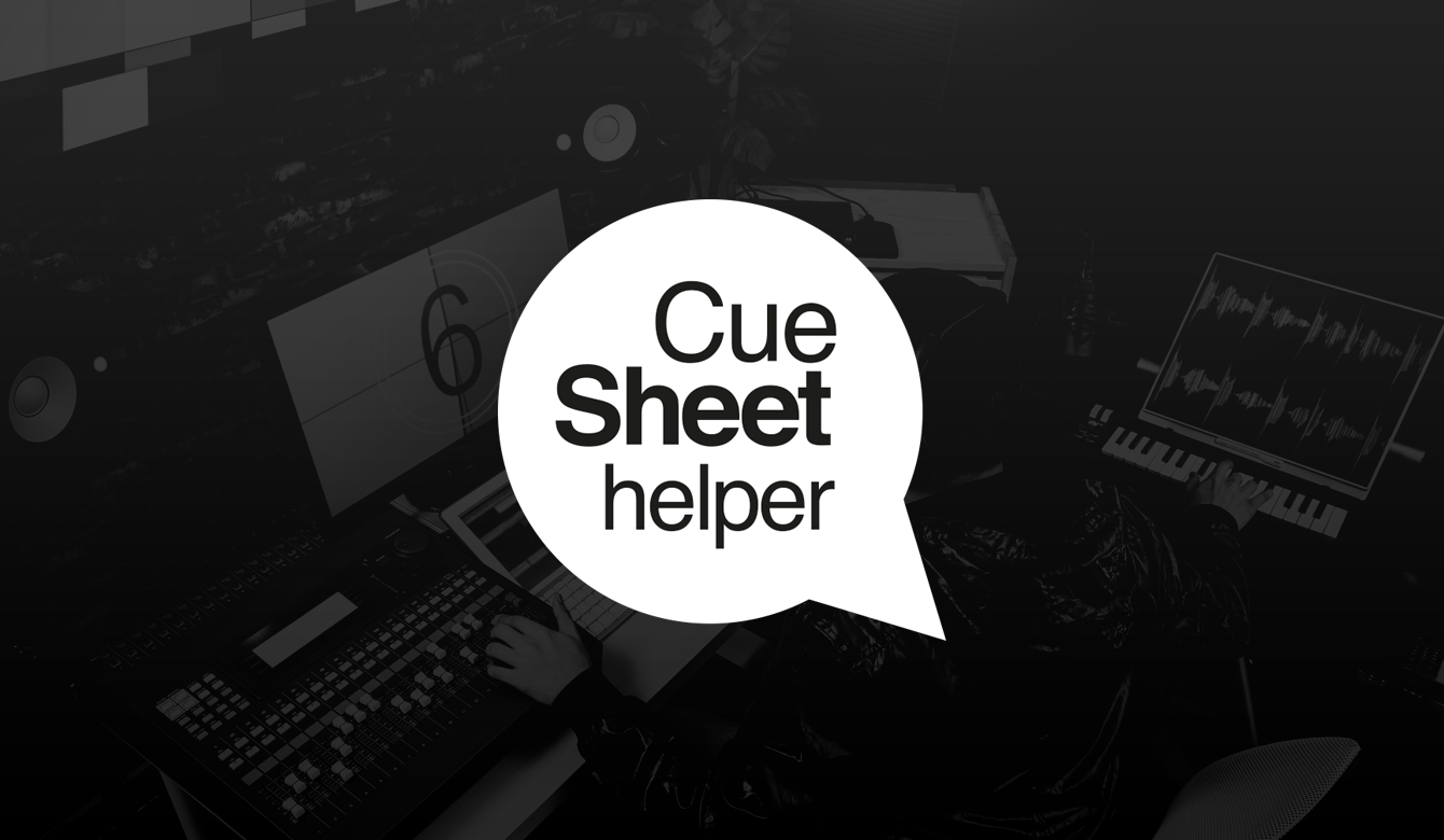 Cue Sheet Helper Tools Universal Production Music